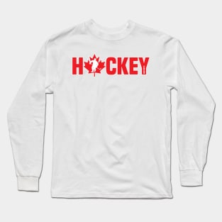 Canada Hockey Long Sleeve T-Shirt